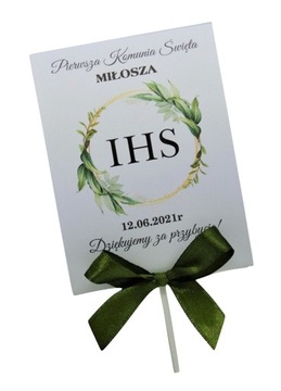 ПРИЧАСТИЕ Леденец Спасибо за ПОДАРОК ​​ДЛЯ ГОСТЕЙ ПРИЧАСТИЯ