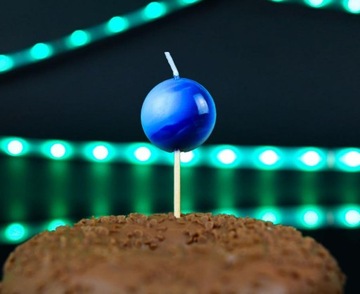 Свечи на день рождения Pikery PLANET COSMOS 5 шт.