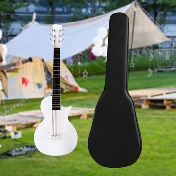 Gitara akustyczna 35 cali z pokrowcem na gitarę z 6 strunami z włókna węglo