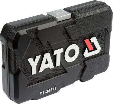 НАБОР ИНСТРУМЕНТОВ YATO ТОРЦЕВЫЕ КЛЮЧИ 1/2'' ГОЛОВКИ 12 шт. 10-24 мм