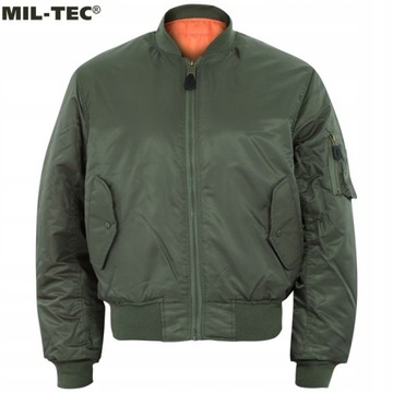 Kurtka Pilotka Wojskowa Flek Flyers Mil-Tec MA-1 US Flight Jacket Olive L