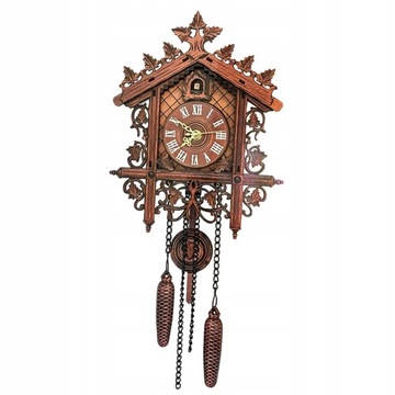 Старинные деревянные настенные часы с кукушкой, разные.