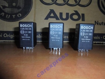 VW PRZEKAŹNIK ŚWIEC ŻAROWYCH 0281003106 4L0907282