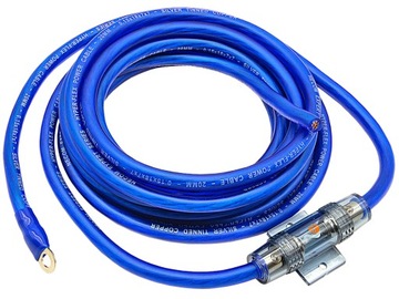 ПРОВОДА КАБЕЛИ ДЛЯ САБВУФЕРА УСИЛИТЕЛЬ ТРУБКА 20мм2