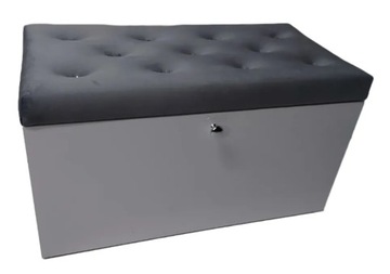 Szafka na Buty z Siedziskiem Tapicerowanym 70cm