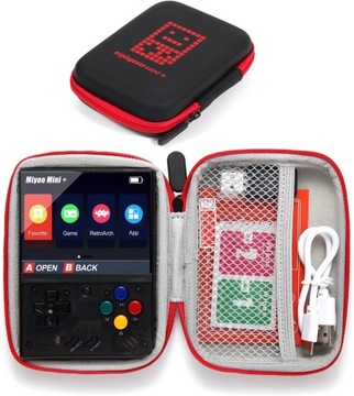 Przenośna konsola do gier Miyoo Mini Plus z kartą TF 128G,15000+ GRY