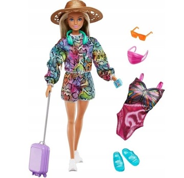 LALKA BARBIE NA WAKACJACH HGM54 WAKACYJNA PRZYGODA
