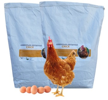 AMINOPLON CHICK WITAMINY DLA KUR NIOSEK OPTYMALNY SKŁAD DLA DROBIU 2 X 10KG