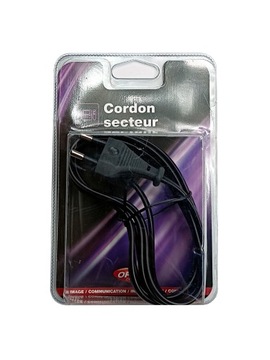 Kabel zasilający płaski ósemka jamnik 180cm Optex
