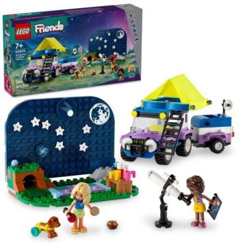 LEGO Friends 42603 Кемпер с передвижной звездной обсерваторией