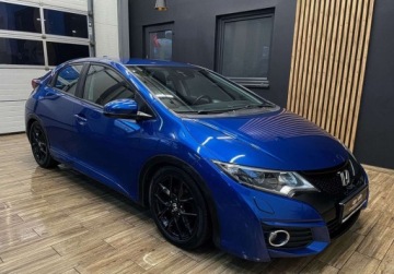 Honda Civic IX Hatchback 5d Facelifting 1.6 i-DTEC 120KM 2016 Honda Civic 1.6 DTEC 120KM gwarancja bezwypadkowy MANUALfabryczny lakier, zdjęcie 4