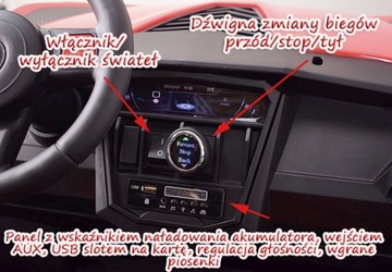 2-МЕСТНАЯ БАГГИ JEEP АККУМУЛЯТОРНАЯ МОЩНОСТЬ 12 В 180 ВТ ПУЛЬТ ДИСТАНЦИОННОГО УПРАВЛЕНИЯ