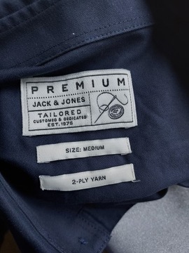 JACK&JONES PREMIUM koszula casual M granat