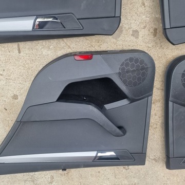 ОБИВКА БОКОВИН ДВЕРЕЙ 4 ШТ. LED-КОЖА CANTON SUPERB III COMBI