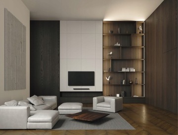 ШИРОКИЙ СВЕТОДИОДНЫЙ ПРОФИЛЬ GEMI ДЛЯ 2 ЧЕРНЫХ СВЕТОДИОДНЫХ ЛЕНТ ДЛИНОЙ 3М С Рассеивателем из ПММА