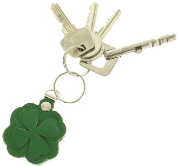 Кожаный брелок, кулон SKIN, 5 цветов