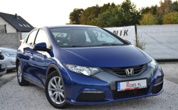 Honda Civic IX Hatchback 5d 1.4 i-VTEC 100KM 2012 Honda Civic Bezwypadkowe - Niski przebieg - bez korozji - OPLACONY 1.3