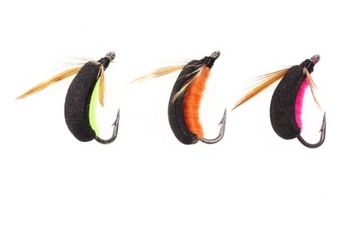 Sztuczne muchy #10 ZIG BUGS set 3 szt/ 159