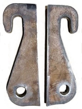 KRAMER 312, 412 MOCOWANIE HAKI USZY ZACZEP BLACHY #25MM