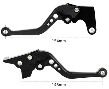 Yamaha MT 07 2014-20 ручки рычаги черные КПЛ. ВЫСОКОЕ КАЧЕСТВО P + L комплект