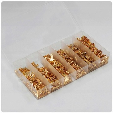 НАБОР АВТОМОБИЛЬНЫХ КАБЕЛЬНЫХ РАЗЪЕМОВ 600 ШТ.