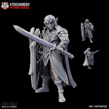 High Elf Prince - Kyoushenko Miniatures