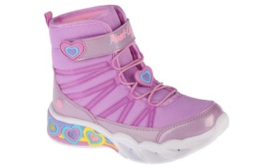 Dziecięce śniegowce Skechers Sweetheart Lights 302661L-LVTQ r.33
