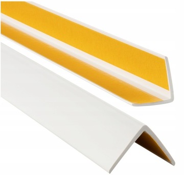 Kątownik PCV 25x25mm 80cm Narożnik Osłona SAMOPRZYLEPNY