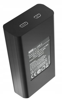 Двухканальное зарядное устройство Newell DL-USB-C для аккумуляторов NP-W235 для Fujifilm