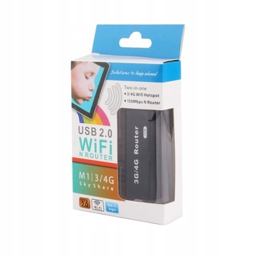 Мобильный модем-роутер 3G/4G LTE SIM-карта Wi-Fi
