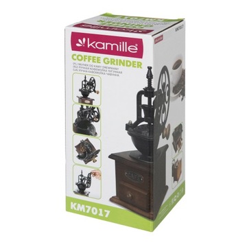 РУЧНАЯ МОЛОТКА ДЛЯ ПОМОЛА КОФЕ, ПЕРЦА, СПЕЦИЙ РЕТРО КАМИЛЬ