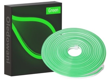 5 metrów Led NEON Mono 6/12mm ZIELONY