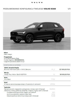 Volvo XC60 II 2026 VOLVO XC60 BLACK-EDITION B5 AWD, zdjęcie 12