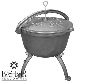 ОХОТНИЧЬЯ КОЛДЕЛЬ 10л. ES-ER жаркое в горшочке