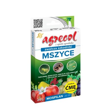 Mospilan 20g 20 SP Agrecol zwalcza stonkę mszyce tarczniki i inne