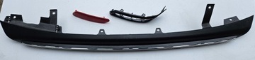 TOYOTA AURIS II KOMBI DOKŁADKA DYFUZOR SPOILER ZDERZAKA TYŁ