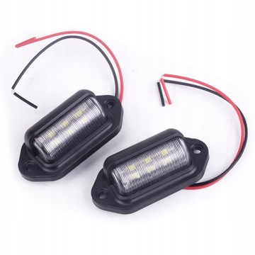Lampa tablicy rejestracyjnej samochodu LED