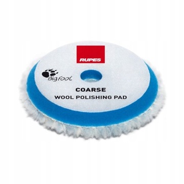 Rupes Wool Coarse 150/170mm - Tarcza Polerska Z Wełny Mocno Tnące Futro