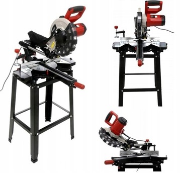 НАСТОЛЬНАЯ ПИЛА ТОРЦОВАЯ ПИЛА 2500ВТ ЛАЗЕР С ПОДАЧЕЙ