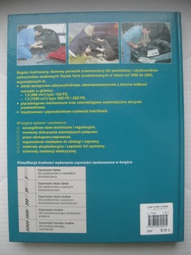 TOYOTA YARIS польское руководство по ремонту TOYOTA Yaris 99-05 Ремонтирую сам PL