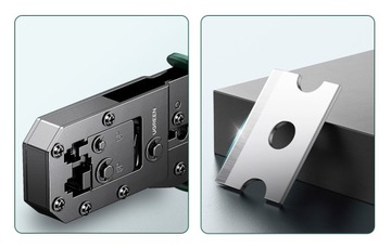 ЩИПЦЫ UGREEN ДЛЯ ОБЖИМА КАБЕЛЬНЫХ РАЗЪЕМОВ LAN ETHERNET RJ 8P / 6P