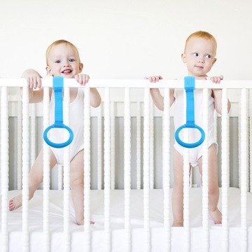 2 szt. Pierścienie do ciągnięcia dla dzieci Pierścionki do zawieszania łóżeczka dla noworodków