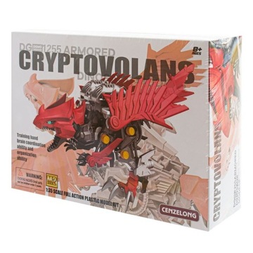 DINOZAUR CRYPTOVOLANS MODEL DO SKŁADANIA 1:35 100E