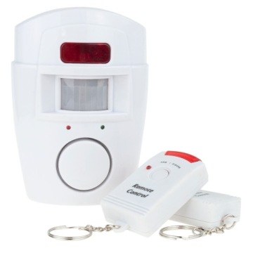 БЕСПРОВОДНАЯ СИГНАЛИЗАЦИЯ ДАТЧИК ДВИЖЕНИЯ + 2 ПУЛЬТА ПУЛЬТА 105 дБ