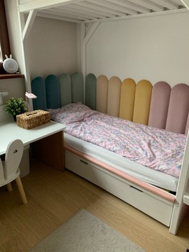 PANELE ŚCIENNE TAPICEROWANE PŁOTEK DLA DZIECI 100x15