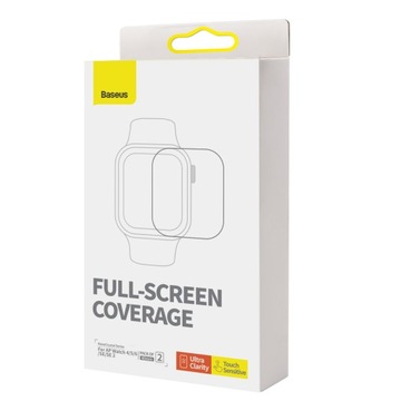 2 защитных пленки для Apple Watch 4 5 6 SE SE 2 40 мм + монтажный комплект