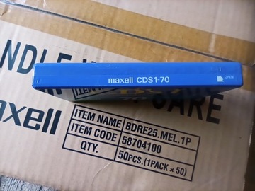 Компакт-диски Maxell I 70 1992 г. Япония НОВЫЙ 1шт,