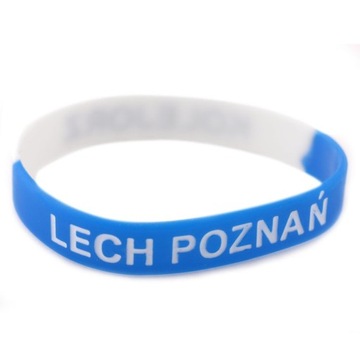 DZIECIĘCA OPASKA SILIKONOWA LECH POZNAŃ KOLEJORZ
