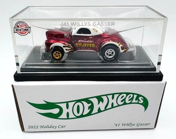 HOT WHEELS HOLIDAY CAR 41 WILLYS GASSER RLC