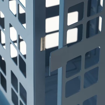 IKEA VINTERFEST duży świecznik DOMEK na świecę bryłową LAMPION